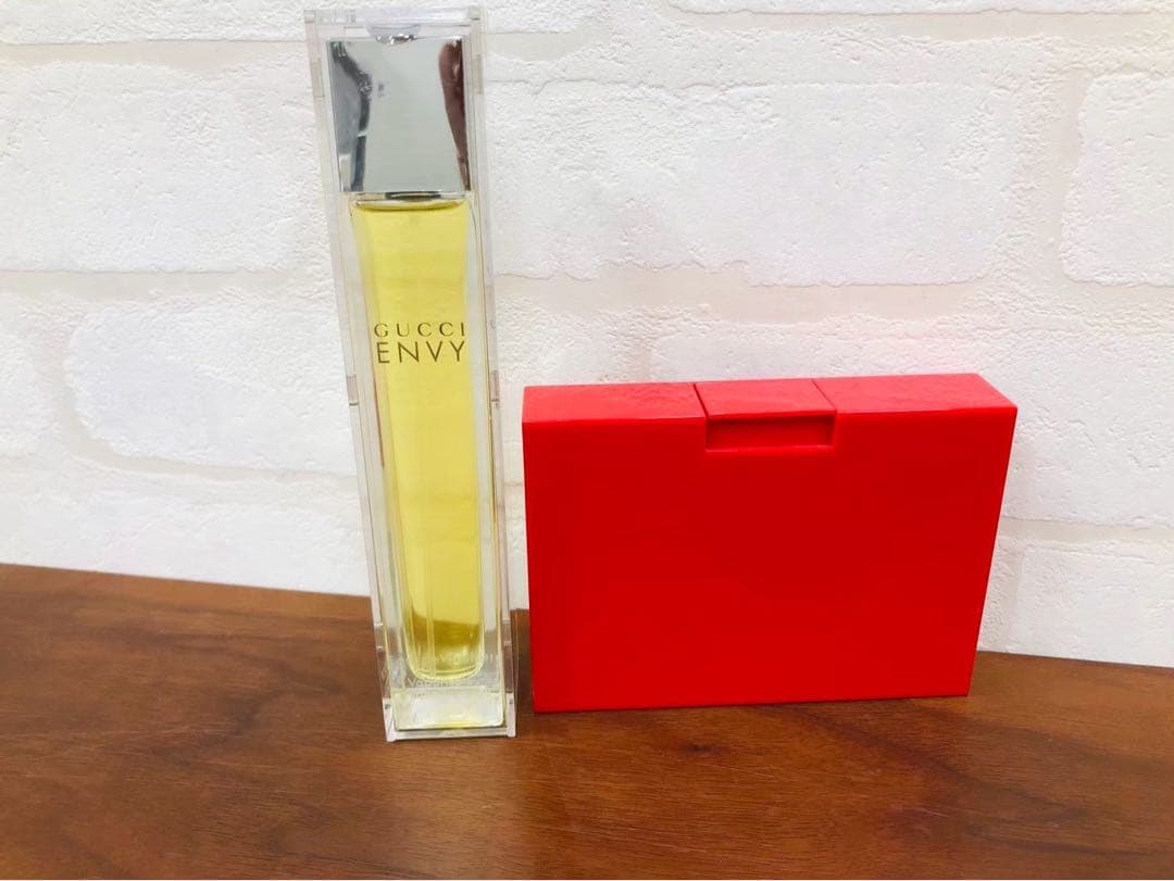 ＃グッチ　香水2点まとめ売り　ENVY 50ml　rush 75ml GUCCI ENVY FOR MEN グッチ エンヴィ フォーメン オードトワレ EDT
