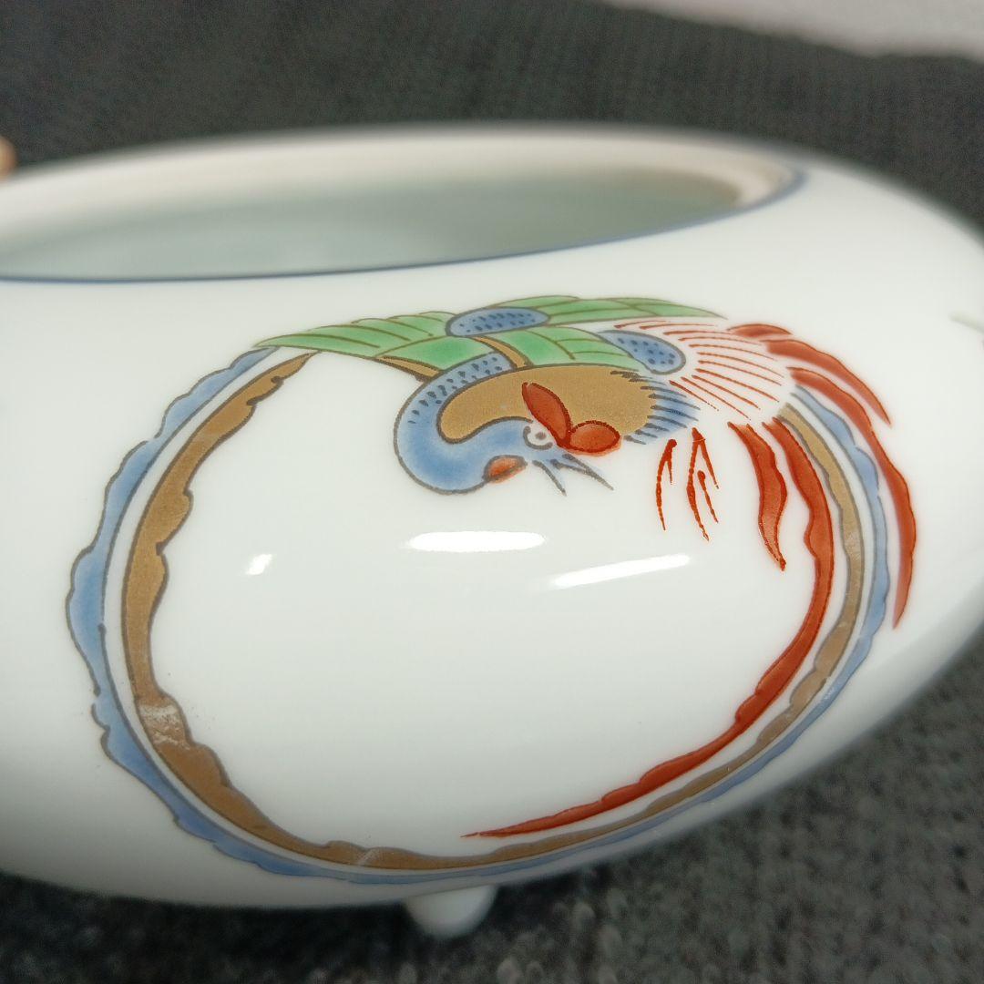 美品】有田焼 弥左衛門 染錦鳳文 香炉 - メルカリ