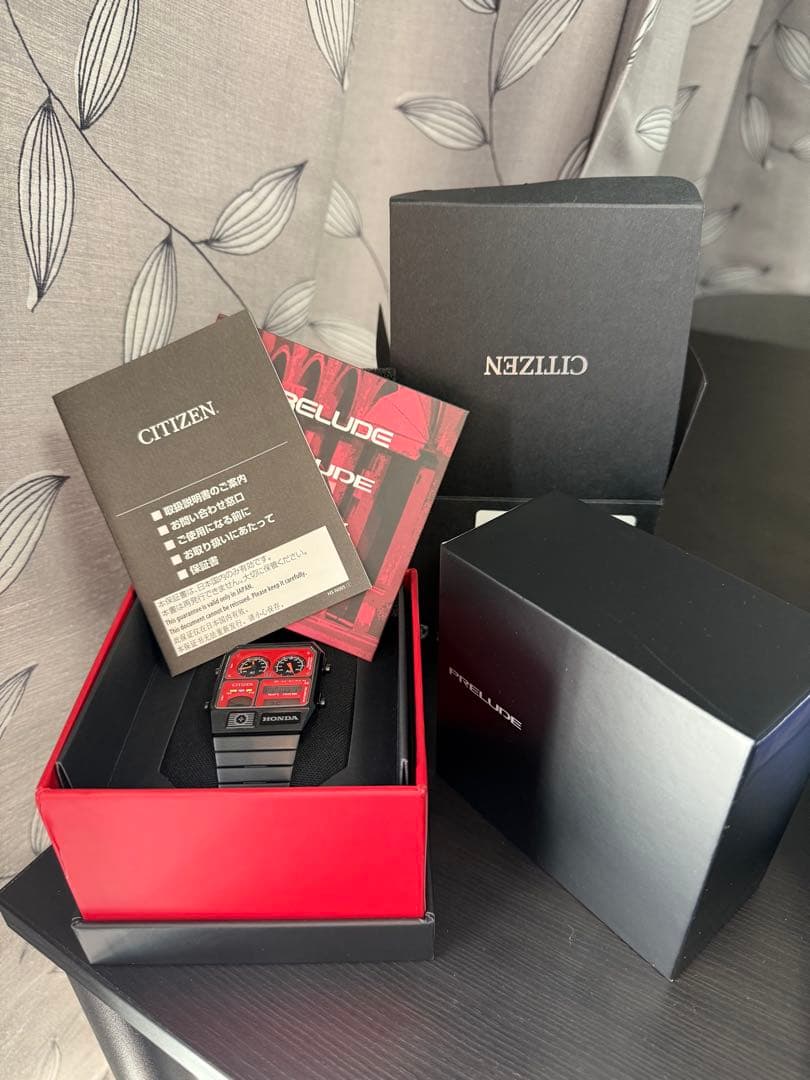 200本限定　ホンダCITIZENコラボウオッチ PRELUDE 腕時計 This Retro Citizen Ana-Digi Temp Is A Love Letter To A Special