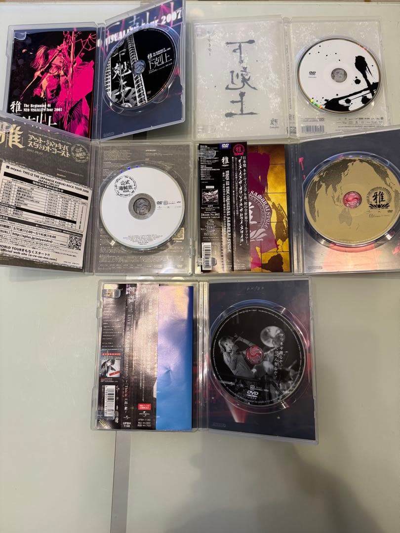 ★希少品★雅-miyavi- CD・DVDセット(33点)引退品