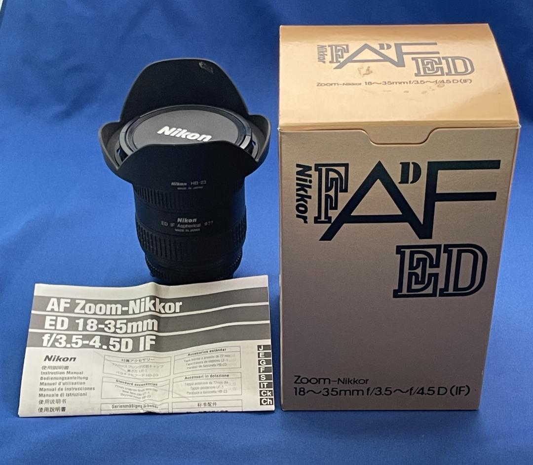 ★使用少★ AF Zoom Nikkor 18-35mm f3.5-4.5D Amazon.co.jp: Nikon 超広角ズームレンズ AF-S NIKKOR 18-35mm f/3.5