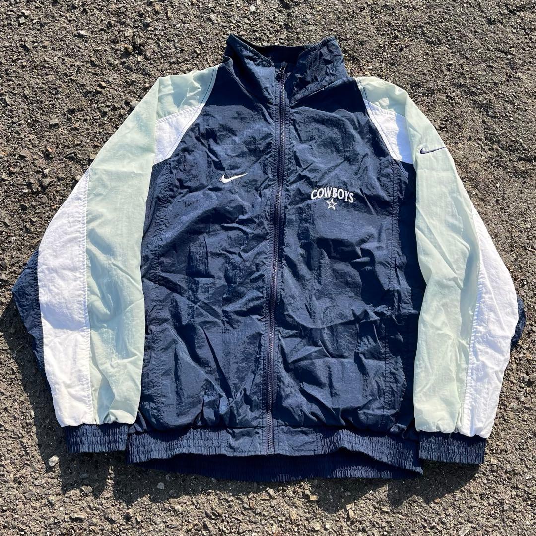 00s 90s Nike × NFL Cowboys ナイロンジャケット L - メルカリ