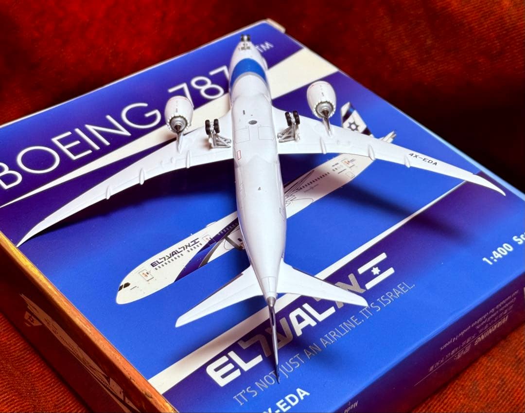 エルアル航空 ボーイング787-9 1/400 イスラエル EL AL - メルカリ