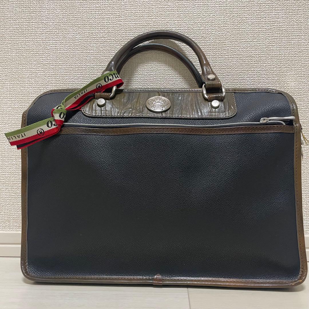 定価52,800円｜オロビアンコ【A4収納】ビジネスバッグ 本革コンビ