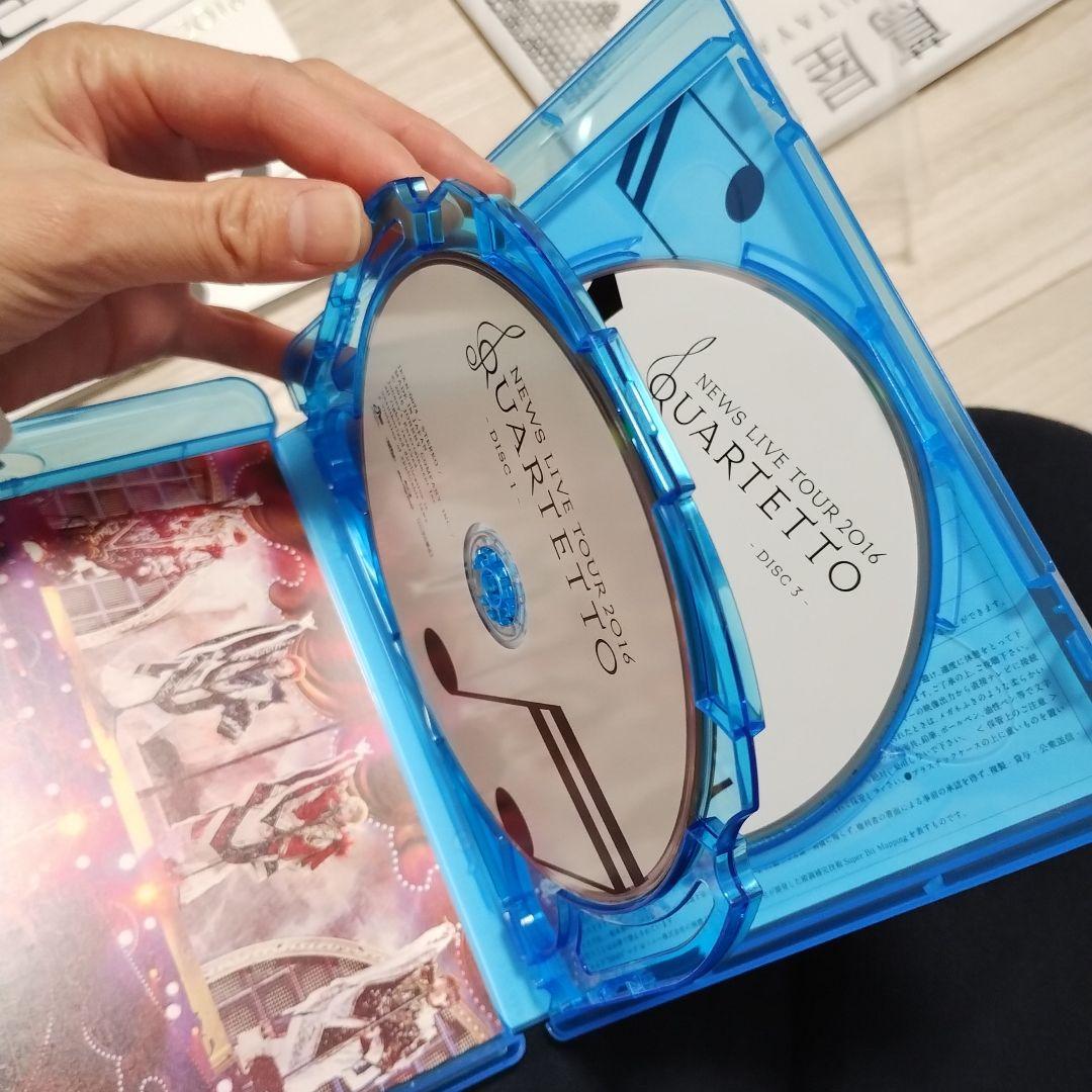 ブルーレイNEWS LIVE TOUR 2016 QUARTETTO - メルカリ