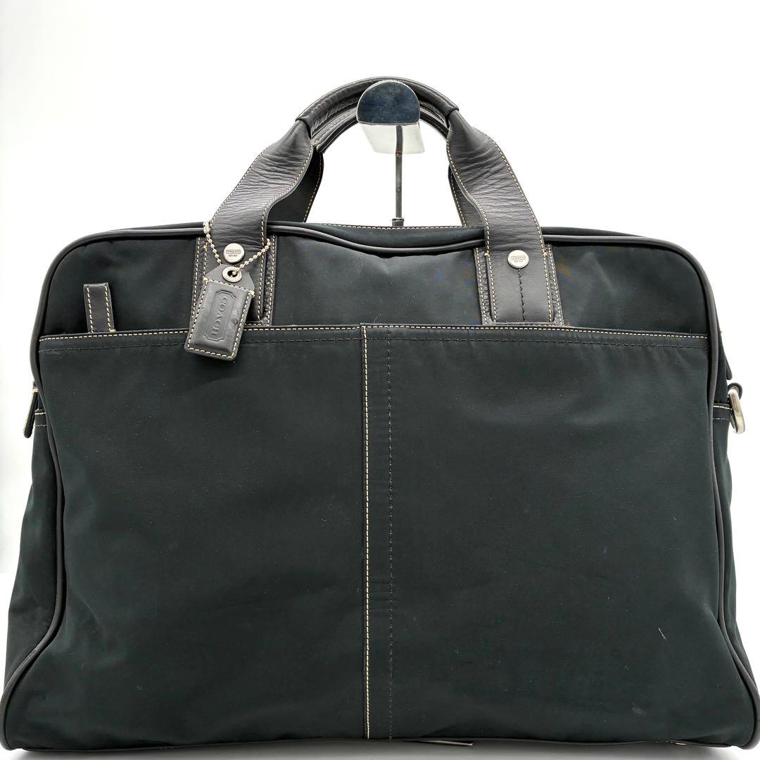 コーチ ビジネスバッグ ブリーフケース A4 PC収納 大容量 - メルカリ