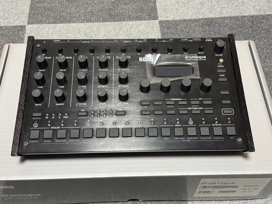 KORG drumlogue アナログシンセサイザー drumlogue | KORG (Japan)