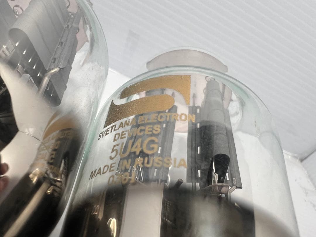 5U4G ビッグボトル Svetlana-Sロゴ 真空管PX39 スベトラーナ