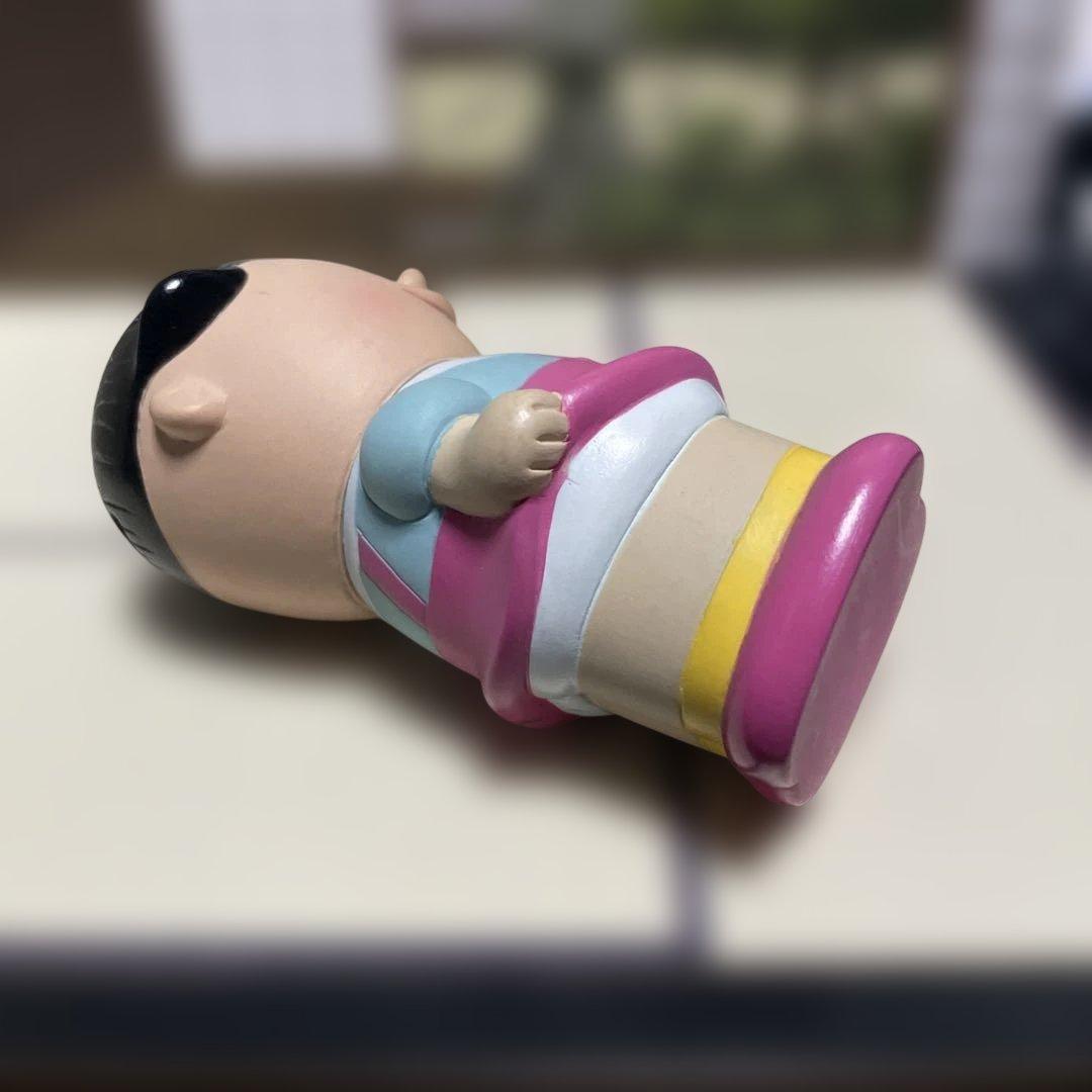 ス*〜様 昭和レトロ！当時もの磯野ワカメ 「サザエさん」 ソフビ貯金箱