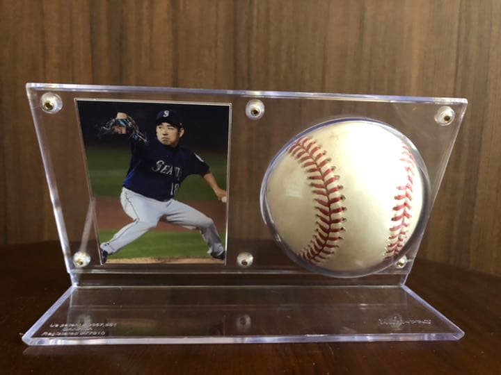 菊池雄星 MLB 実使用公式球 ホログラムステッカー付き - メルカリ