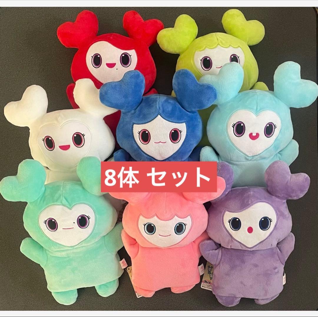 TWICE TWICE ぬいぐるみパペット GiGO 7種 セミコンプ セット LOVELYS