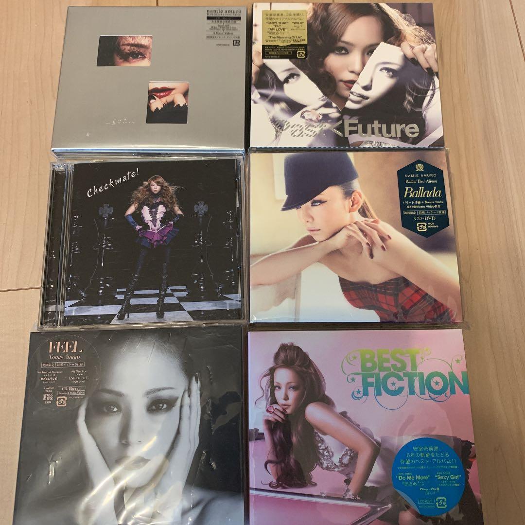 安室奈美恵 CD DVD ブルーレイ（MV） 6点セット【バラ売り不可