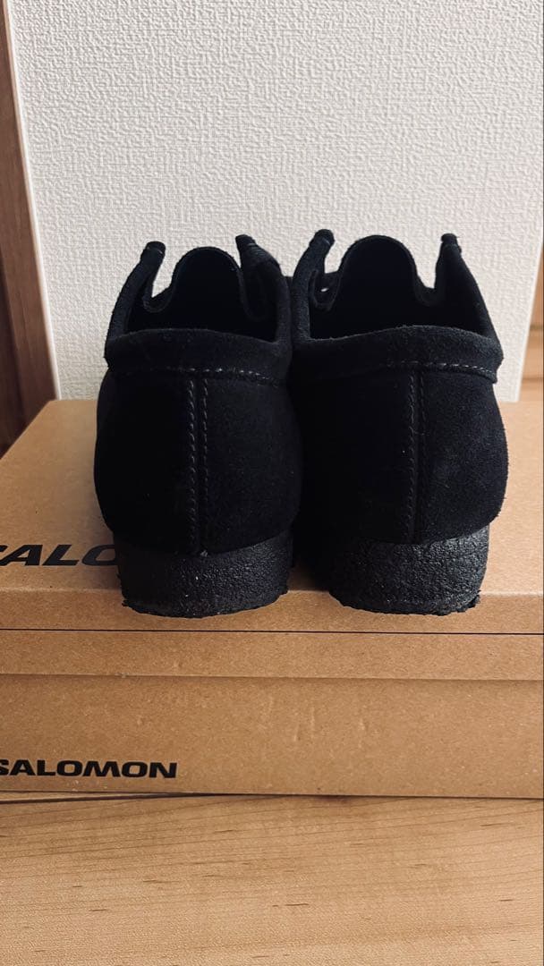 Clarks Wallabee / ワラビー（ブラックスエード） 26.5cm