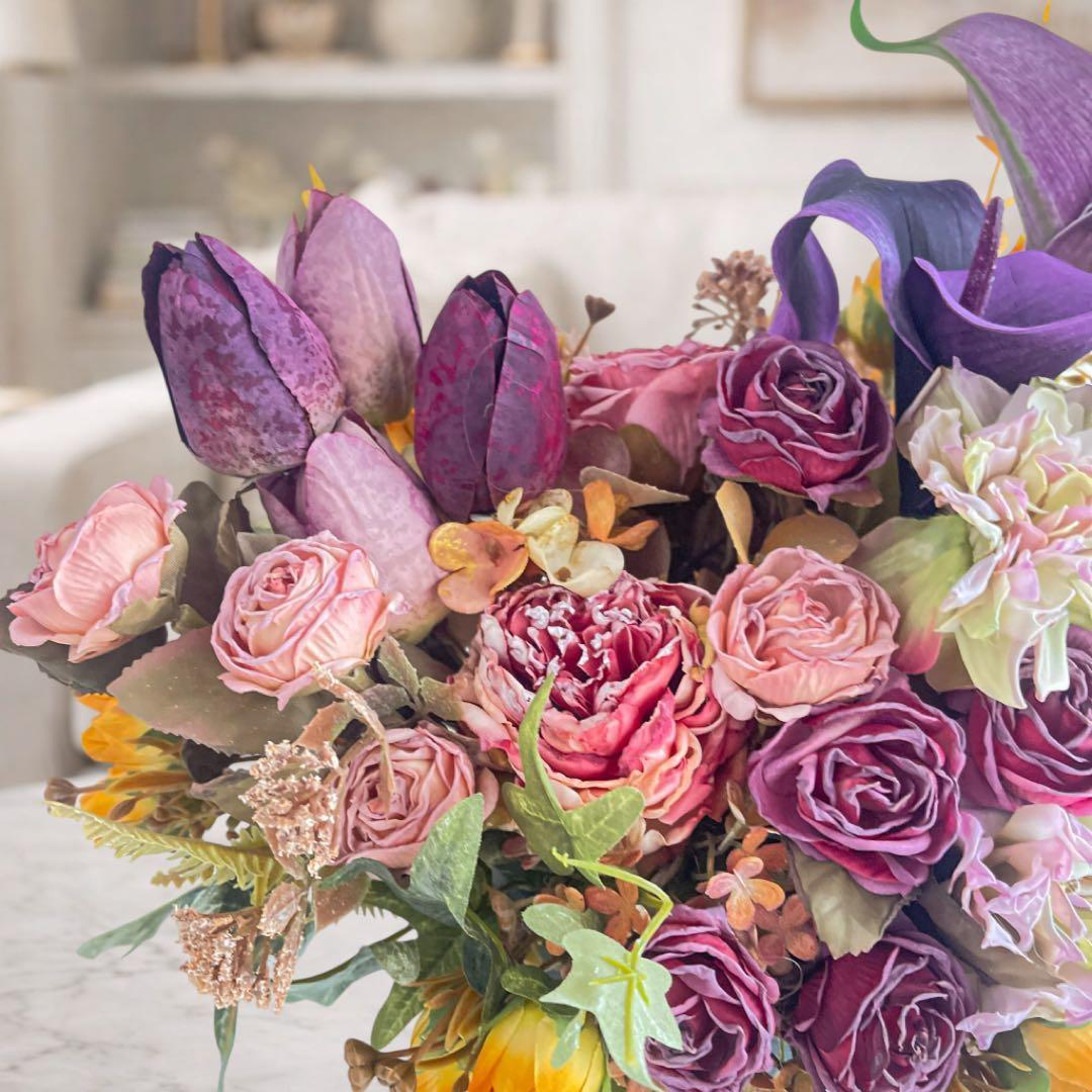 【光触媒】時の森に咲くアンティークアレンジ 〜ドライスタイルの追憶と春の息吹〜