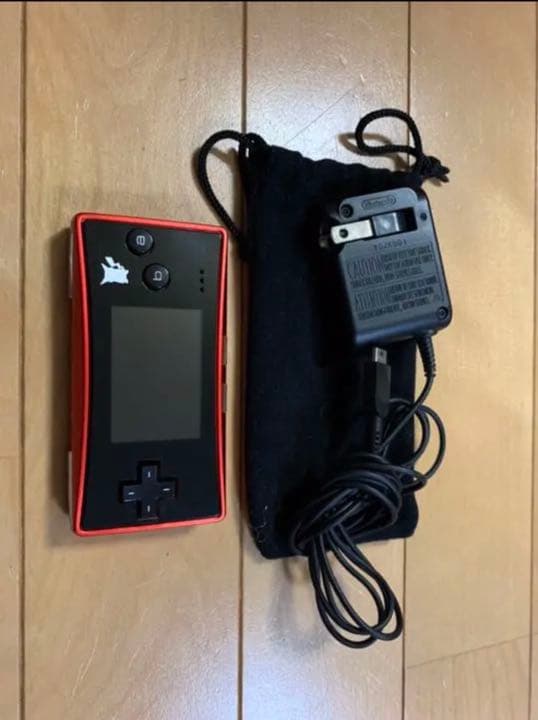 値下げ可能！ゲームボーイアドバンス　ミクロ　ポケモン　バージョン ゲームボーイミクロ ポケモンバージョン レッド＆ブラック │ レトロ