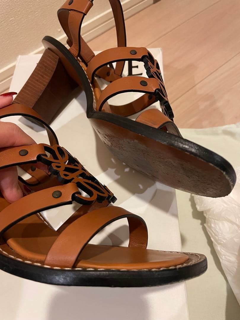 ロエベ LOEWE サンダル 箱 袋付き