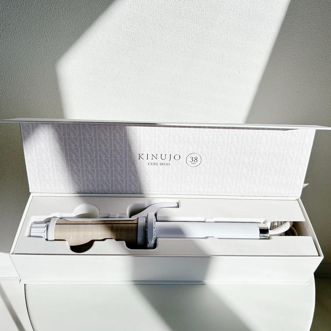 KINUJO 38mm カールアイロン KINUJO（絹女） KINUJO Curl 〜絹女カール〜 カールアイロン ヘア