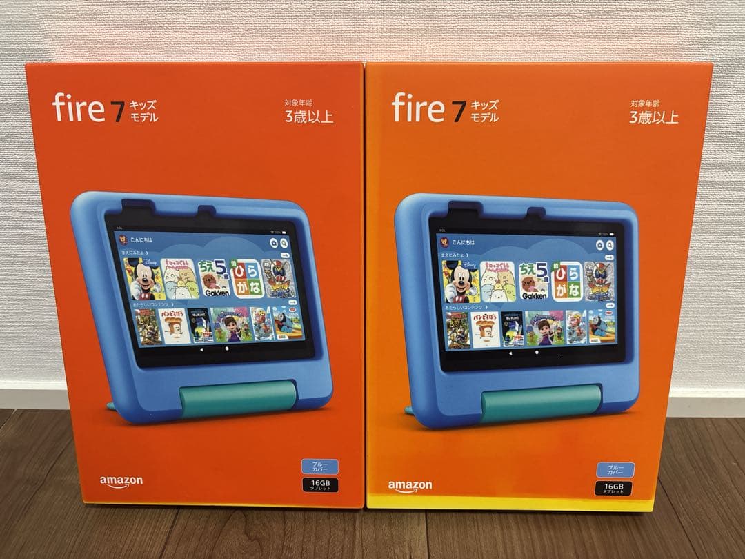 （新品未開封）Fire 7 キッズモデル タブレット 16GB ブルーカラー Fire 7 キッズモデル(ブルー) | 2022年発売第12世代