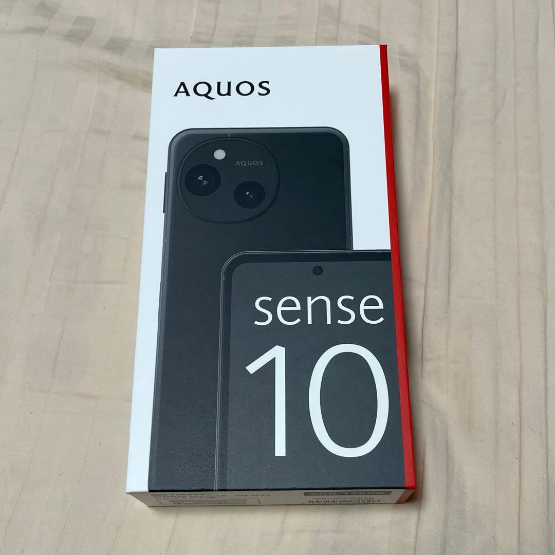 AQUOS sense10 SIMフリー ブラック新品未開封 - メルカリ