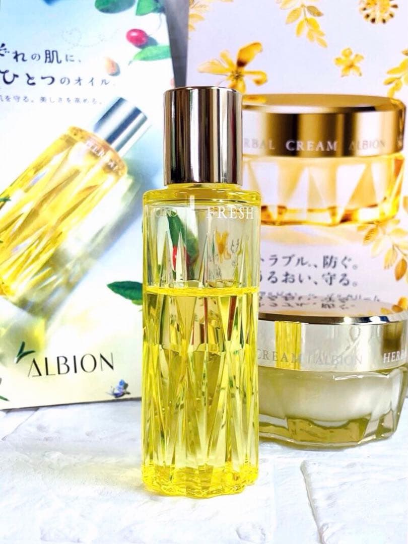 アルビオン／《フレッシュハーバルオイル》《バーバルクリーム》