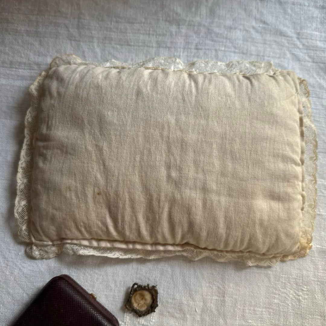 アンティークレースクッション ブドワールクッション フランス