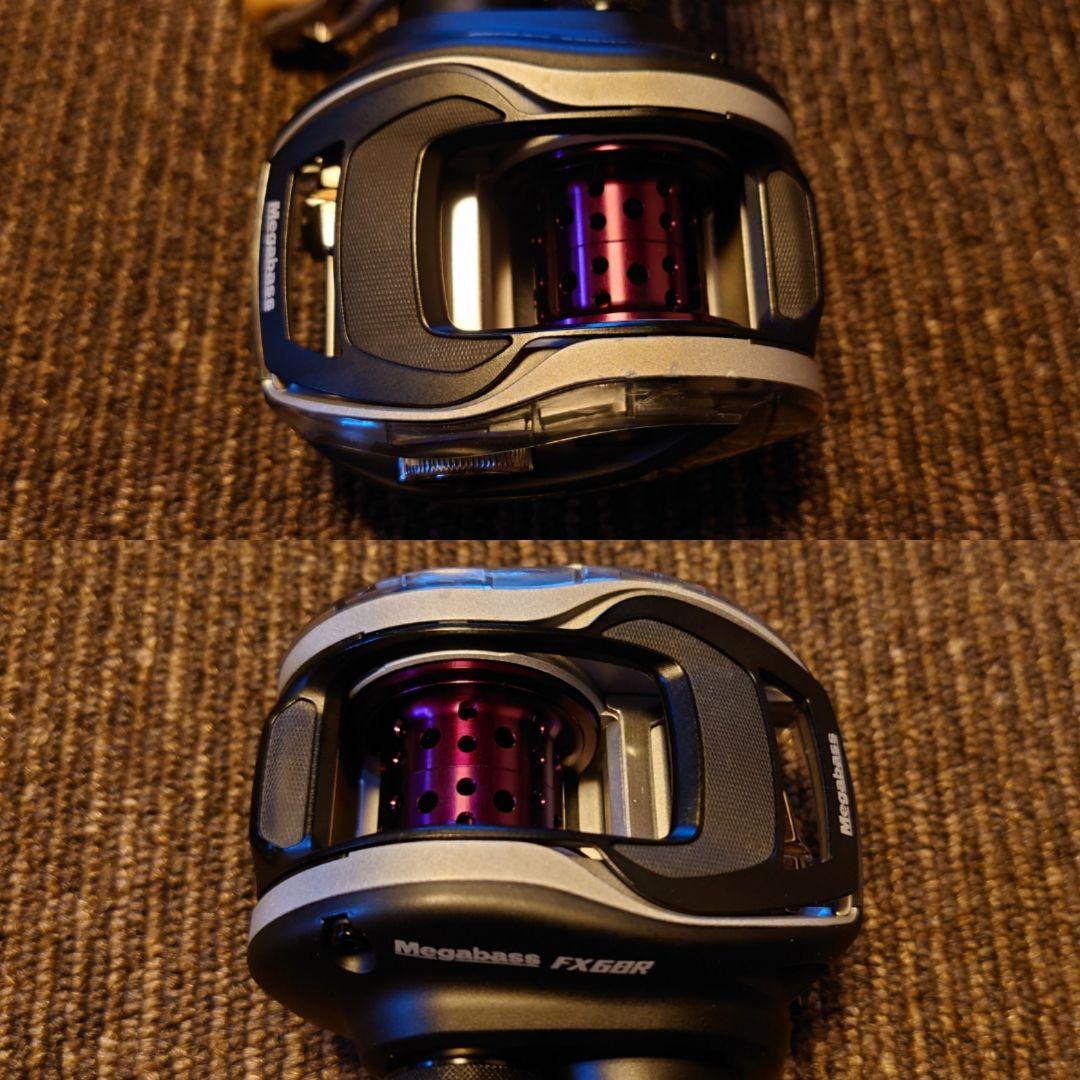 超希少実釣未使用品メガバス FX68R ライトハンドル SP-C SLP KTF