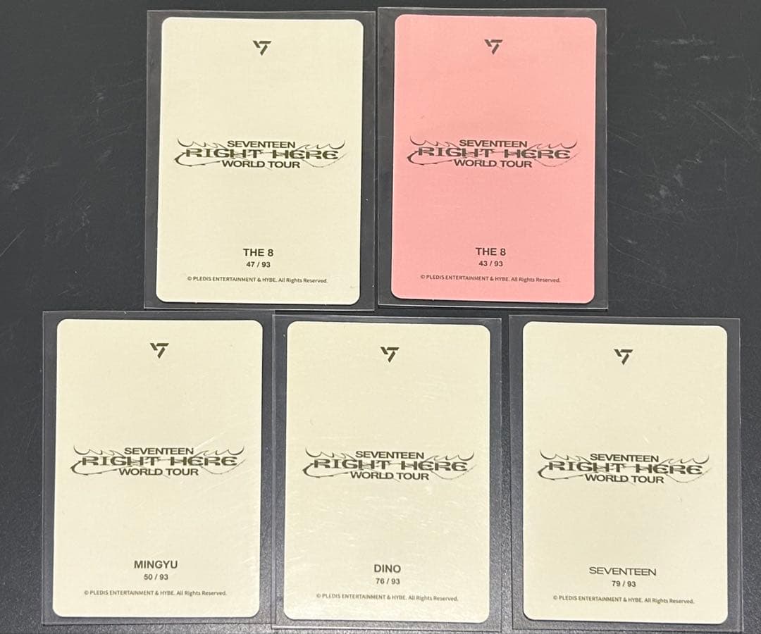 SEVENTEEN RIGHT HERE まとめ売り ミンハオ ミンギュ ディノ - メルカリ