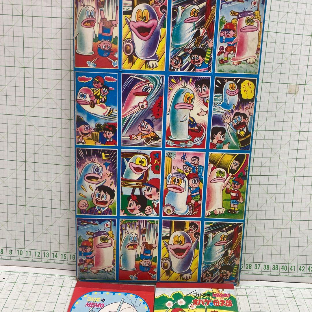 1970年代藤子不二雄のオバケのQ太郎のメモ帳2冊と面子ハットリくん