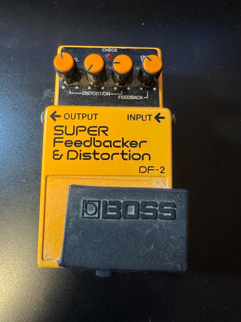 ギター BOSS SUPER Feedbacker & Distortion DF-2 DF-2 SUPER Distortion & Feedbacker (JAPAN/Early Model)