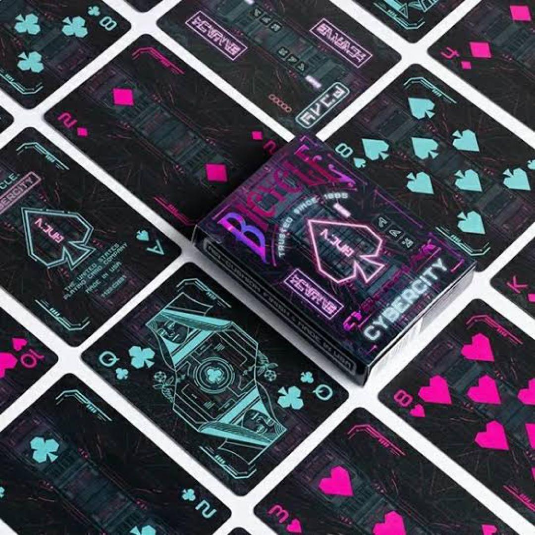 新品未開封 BICYCLE CYBERPUNKトランプ サイバーパンク - メルカリ