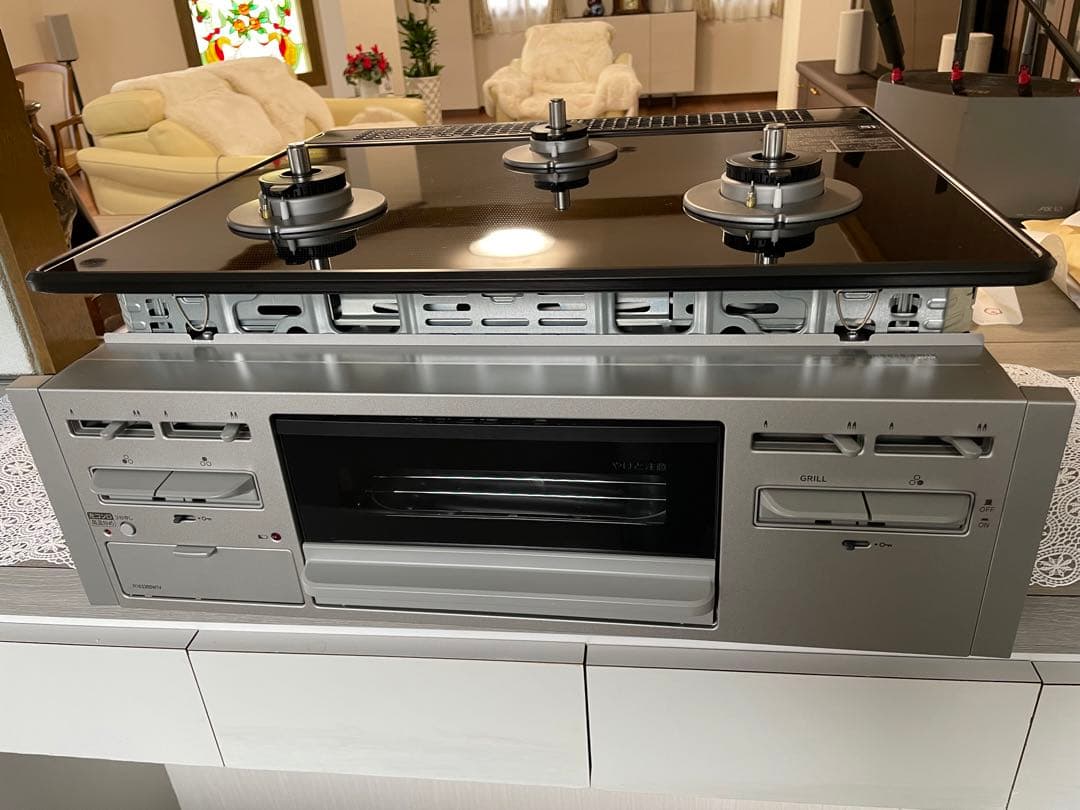 リンナイ　グリル付きガスコンロ　　未使用　ビルトイン 楽天市場】工事費込み 5年保証 ビルトインコンロ リンナイ (Rinnai