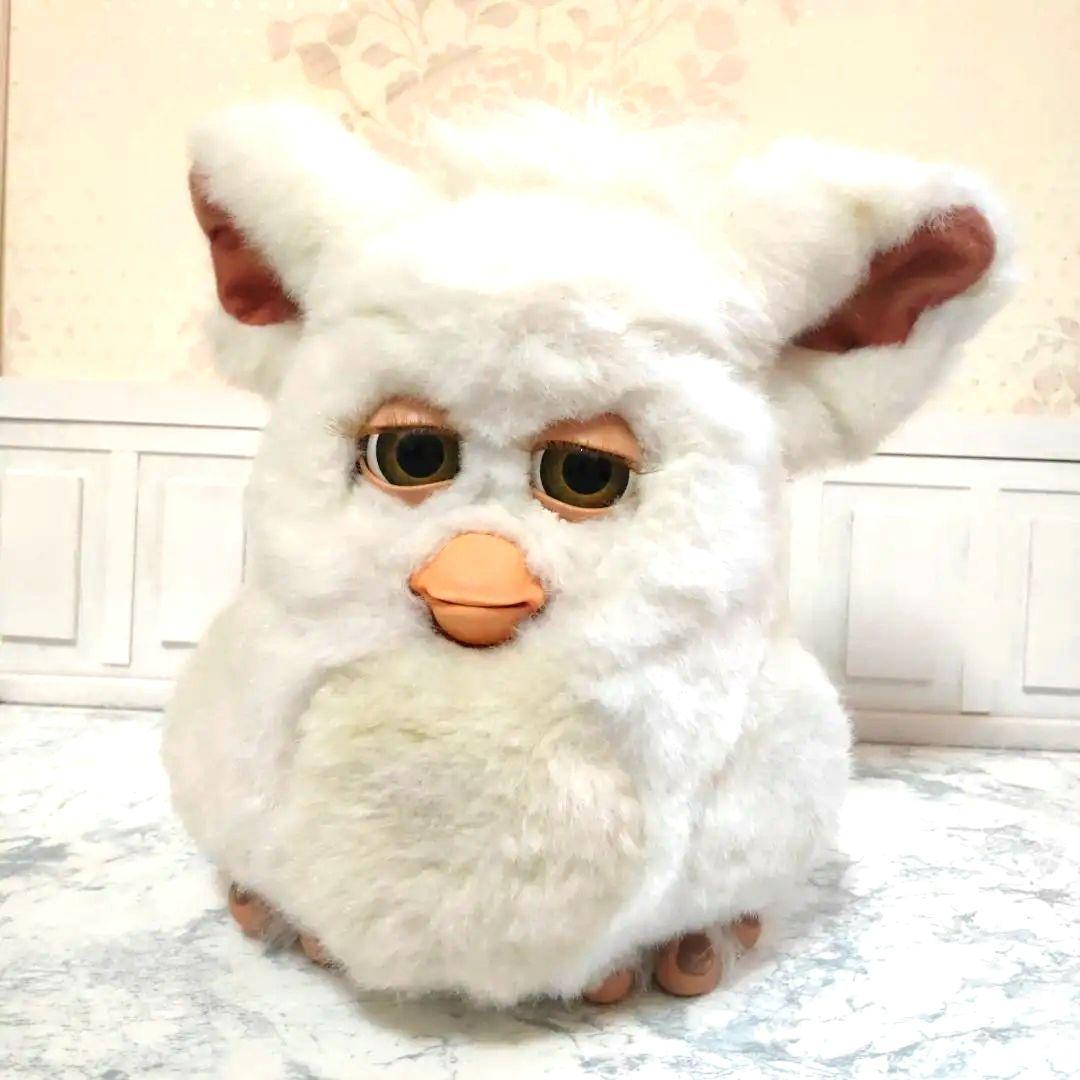 ファービー2 シュガースノー オリーブ目 英語版 ファービー2 シュガースノー 白×オリーブ目① ホワイト×オリーブアイ