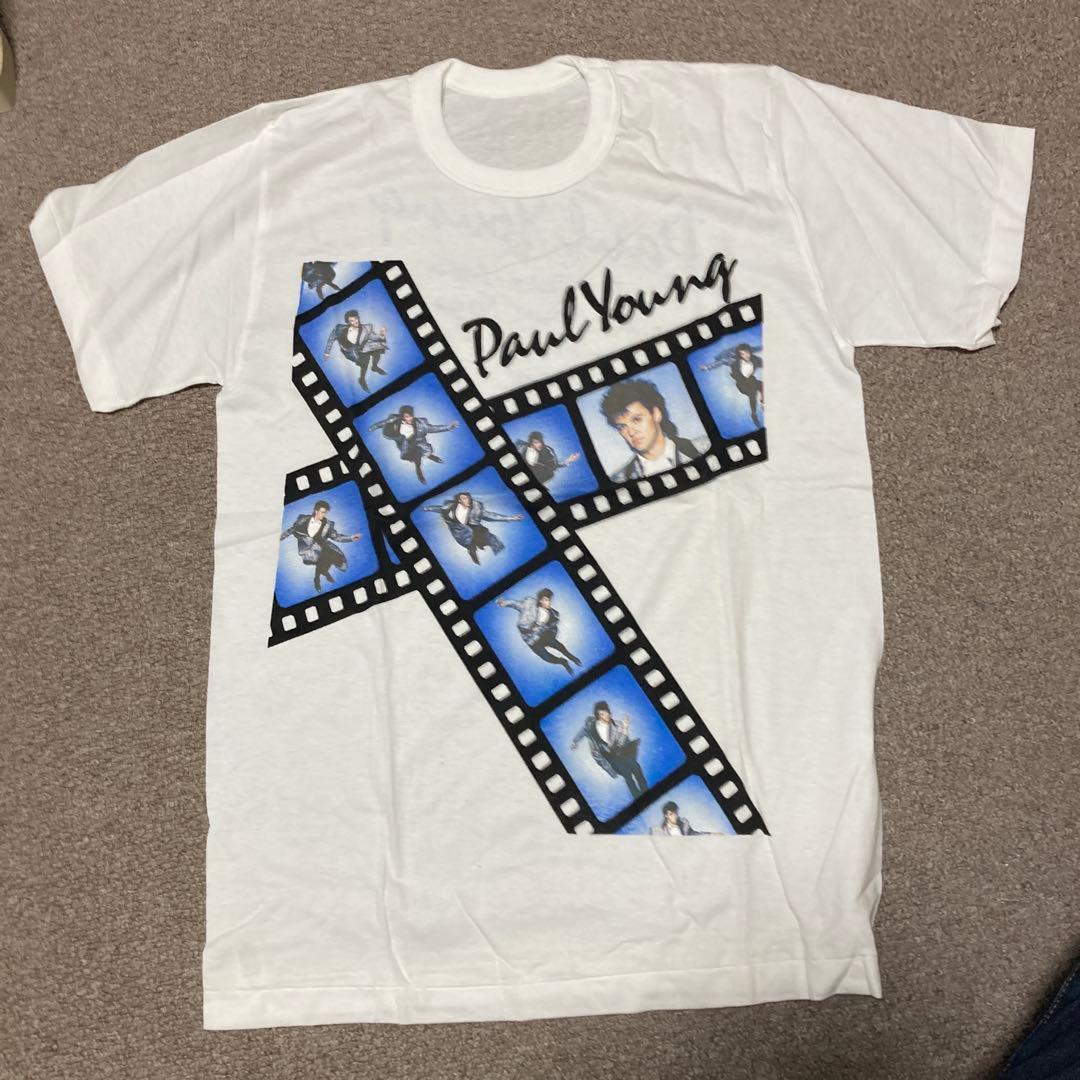 Paul Young ワールドツアー Tシャツ '85-'86 ビンテージ品 80's Paul McCartney “The Paul McCartney” 1989/90 World Tour T
