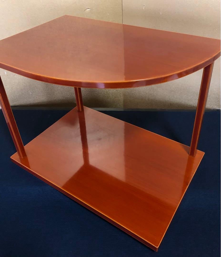 割引❗️《レ》茶道具 飛騨春慶塗 誰ヶ袖棚 組立式 木箱　251027う1