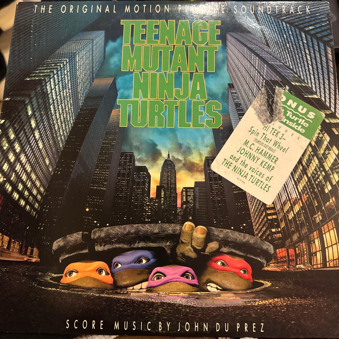 (レア)ティーンエイジ・ミュータント・ニンジャ・タートルズ sbk レコード ティーンエイジ・ミュータント・ニンジャ・タートルズ (ミュージック