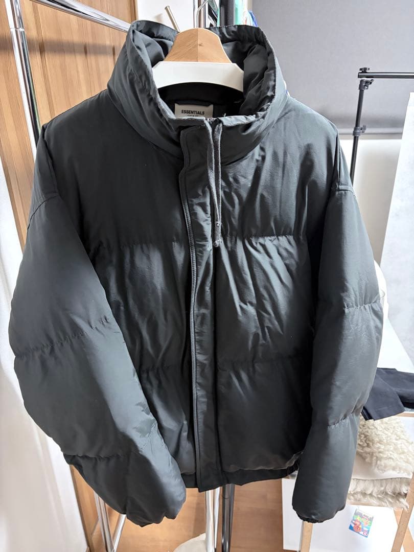ESSENTIALS FOG 中綿ジャケット　黒　XL FOG ESSENTIALS（エフオージーエッセンシャルズ） 中綿ジャケット