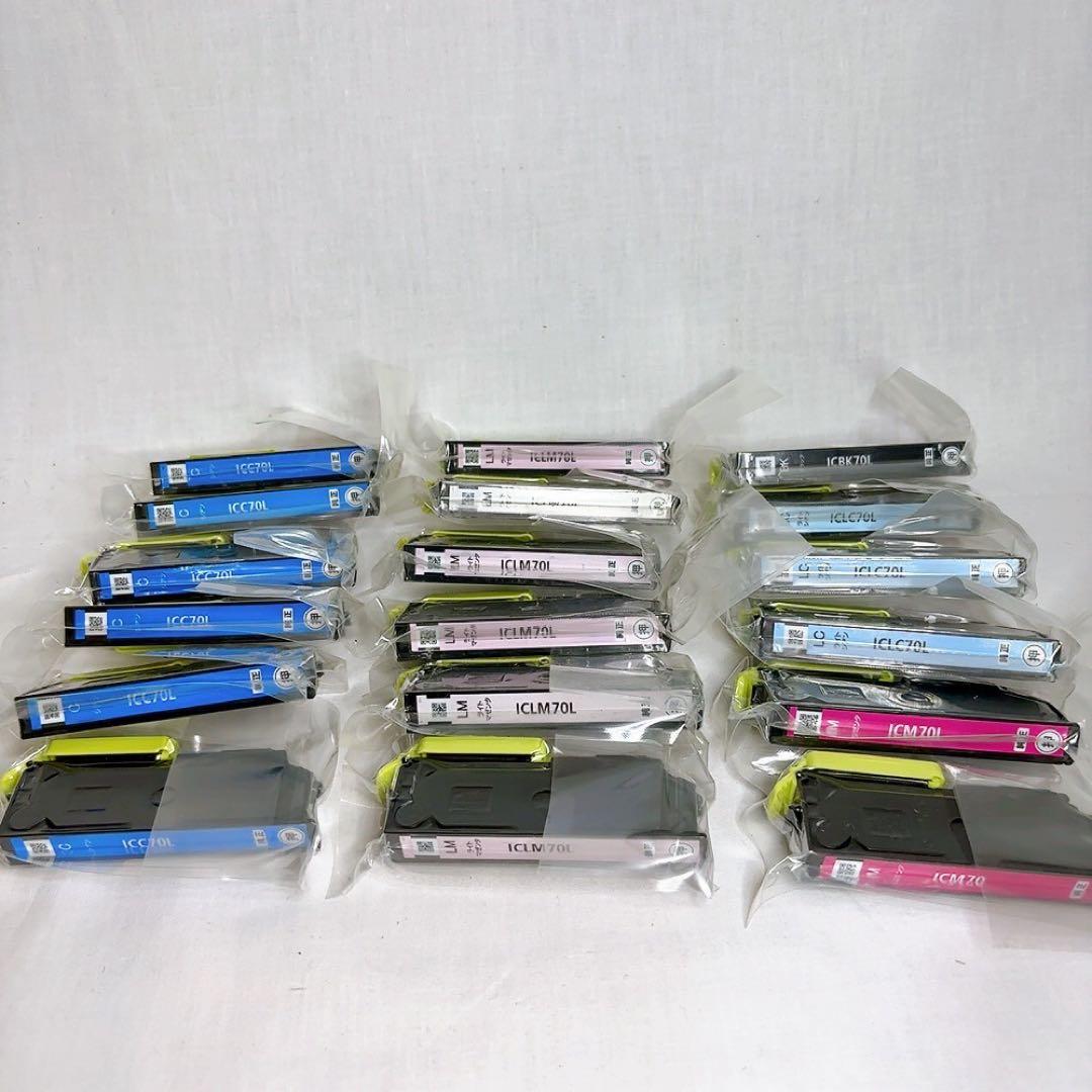 インク（ICLM70L / ICM70L / ICC70L 等）まとめて15個 Amazon.co.jp: officeネットICBK70L / ICC70L / ICM70L / ICY70L