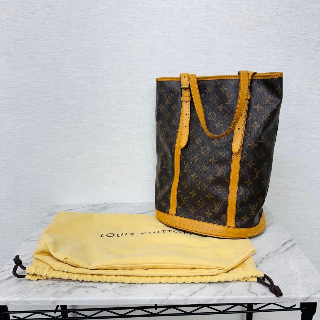 ✨ LOUIS VUITTON✨ルイヴィトン✨モノグラム✨バケット✨トートバッグ 訳あり ルイ・ヴィトン トートバッグ バケツ型 バケットGM モノグラム