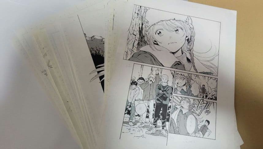 ハルタ玉稿 複製原画セット ハルタ年間購読特典 - メルカリ