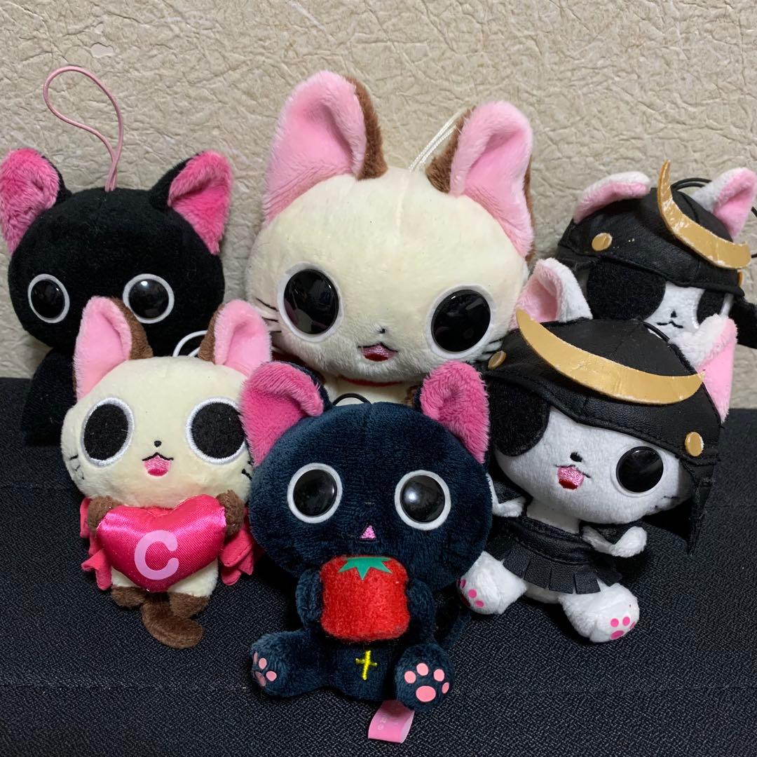 にゃんぱいあ　ぬいぐるみ マスコット 6点セット にゃんぱいあ マスコット セット｜Yahoo!フリマ（旧PayPayフリマ）