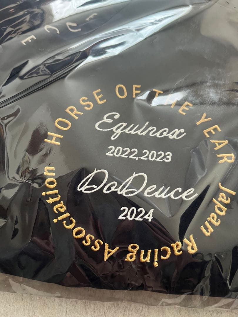 イクイノックス ドウドュース 記念ジャンパー ブルゾン 非売品 - メルカリ