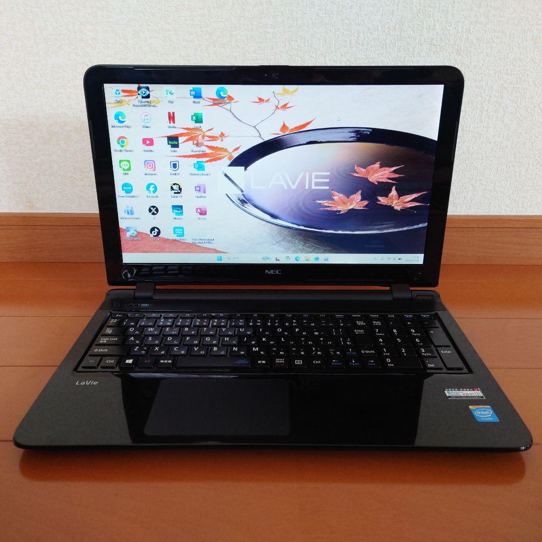 設定済み✨️NEC✨️LAVIE NS150/A✨️SSD512GB✨️オフィス