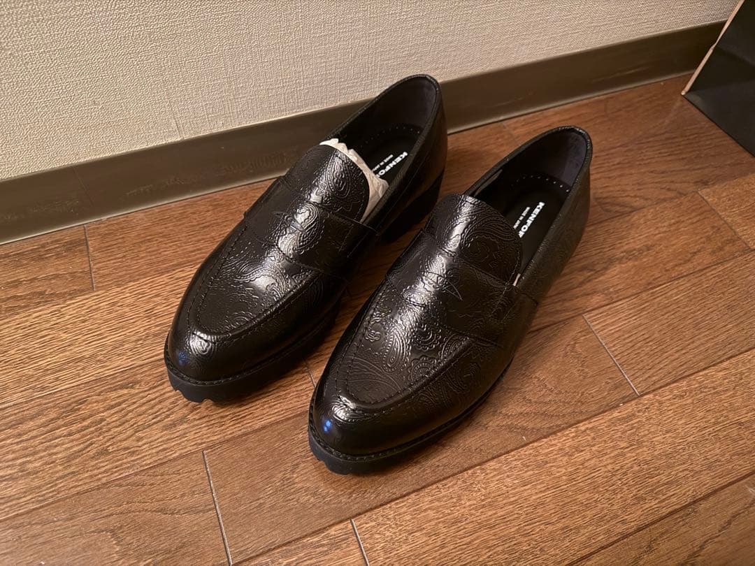 Kenfordローファー【26.5cm】　ペイズリー　新品未使用