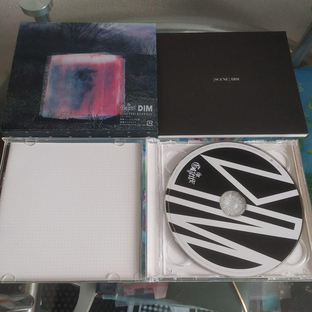 the GazettE CD DIM MADARA ガゼット ストア DVD付き