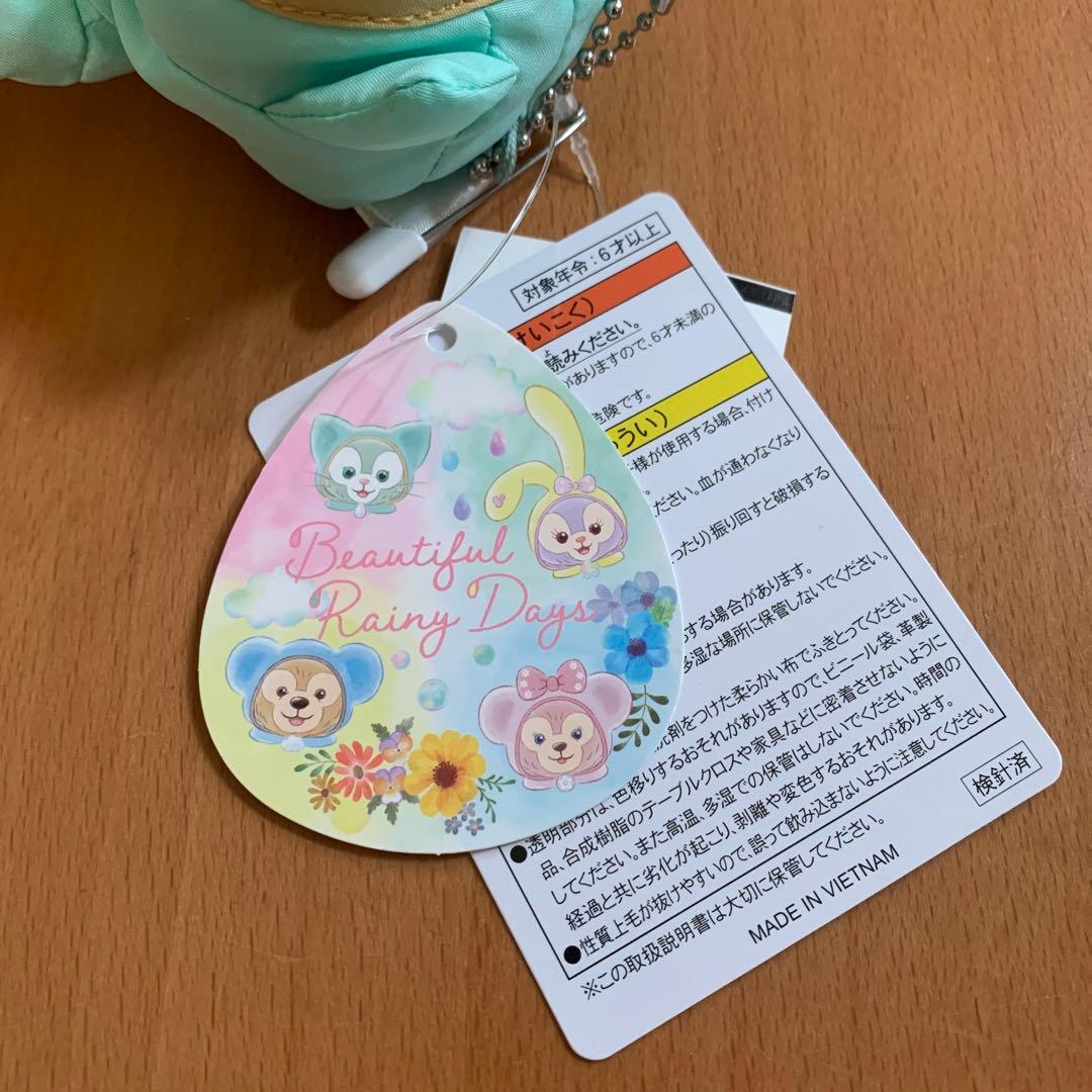 レイニーデイズ ジェラトーニ ぬいぐるみバッジ レインコート タグ付き