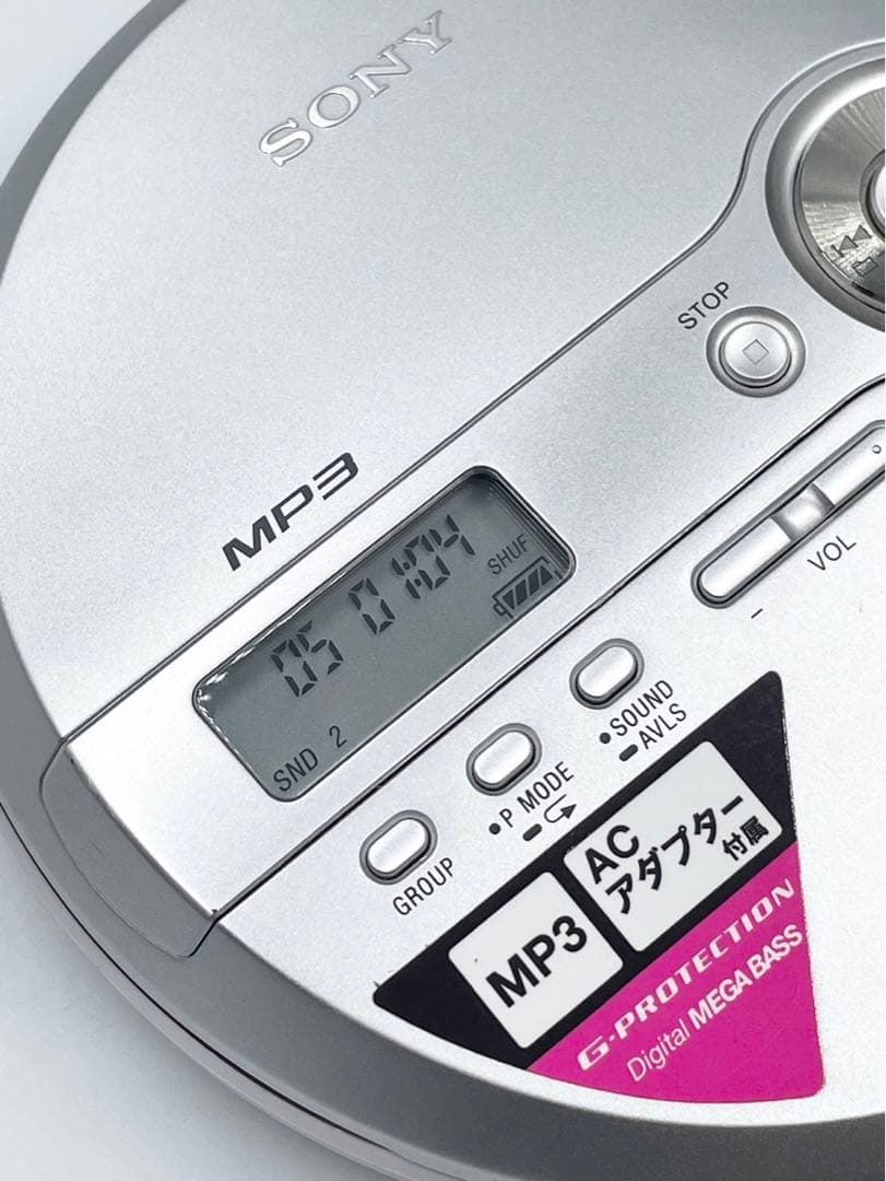 外観美品 SONY D-NE241 WALKMAN ポータブルCDプレーヤー - メルカリ