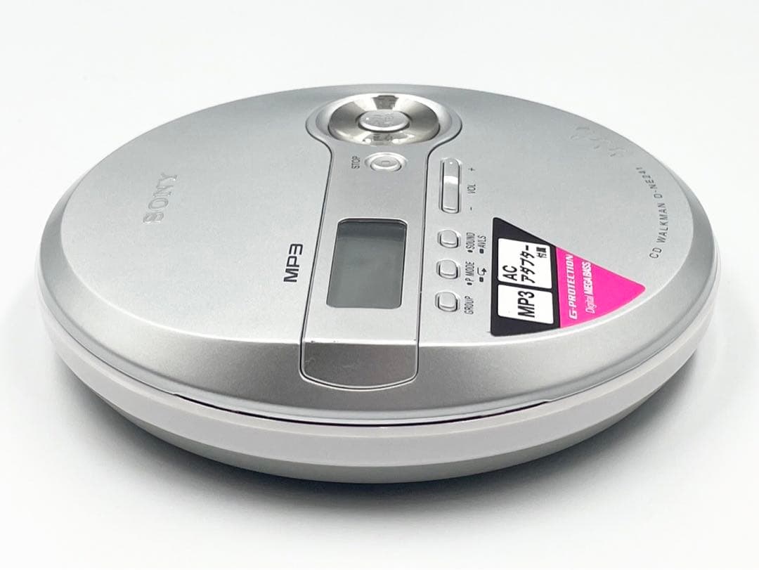 外観美品 SONY D-NE241 WALKMAN ポータブルCDプレーヤー - メルカリ