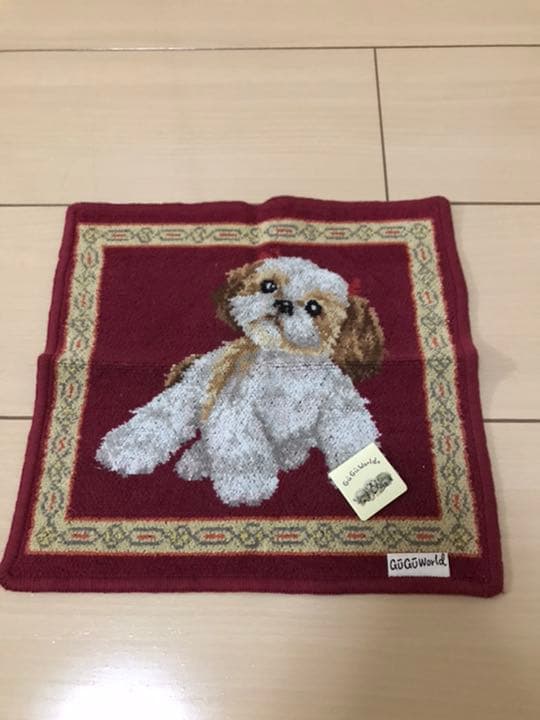 グーグーワールド シーズー シェニール織 ハンカチ - メルカリ