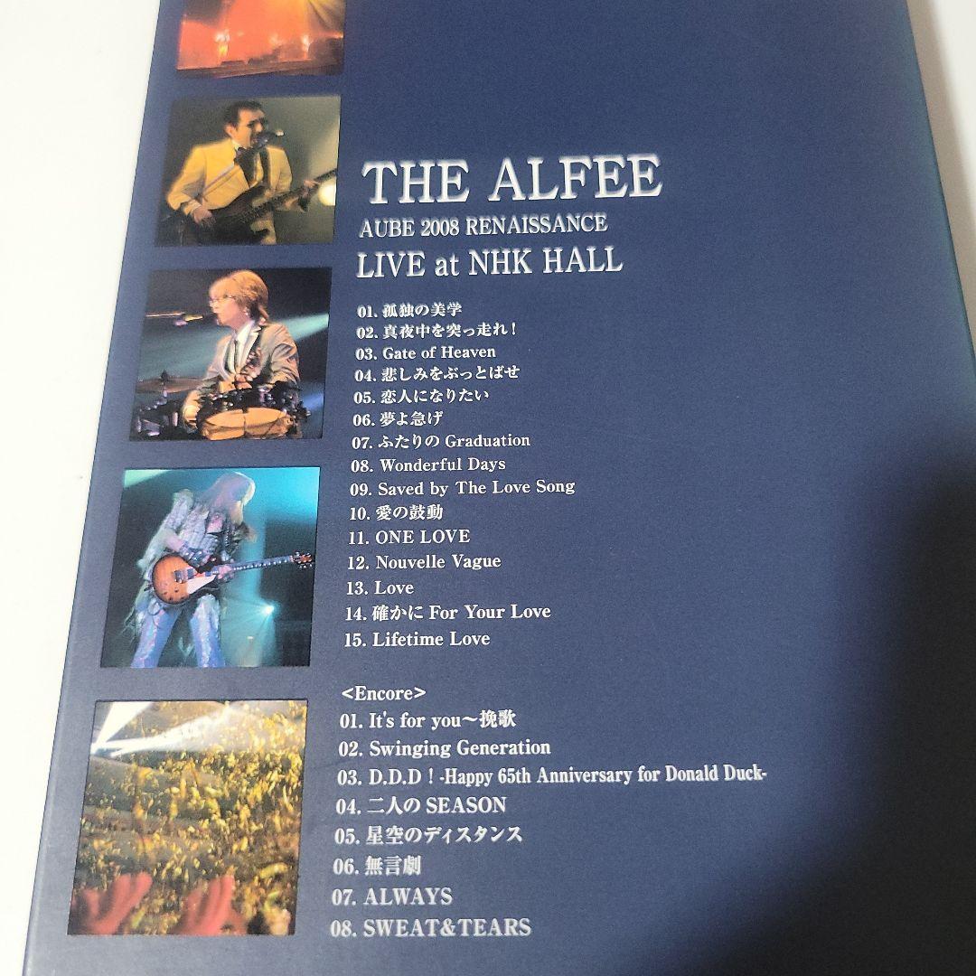 DVD THE ALFEE AUBE 2008 LIVE - メルカリ