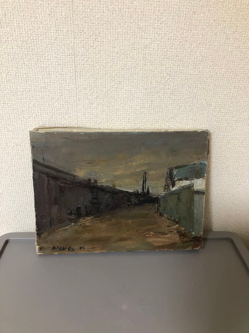 油絵（0メートル地帯）F4訳あり